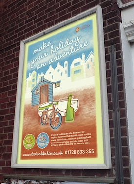 Electric Bike Hire poster