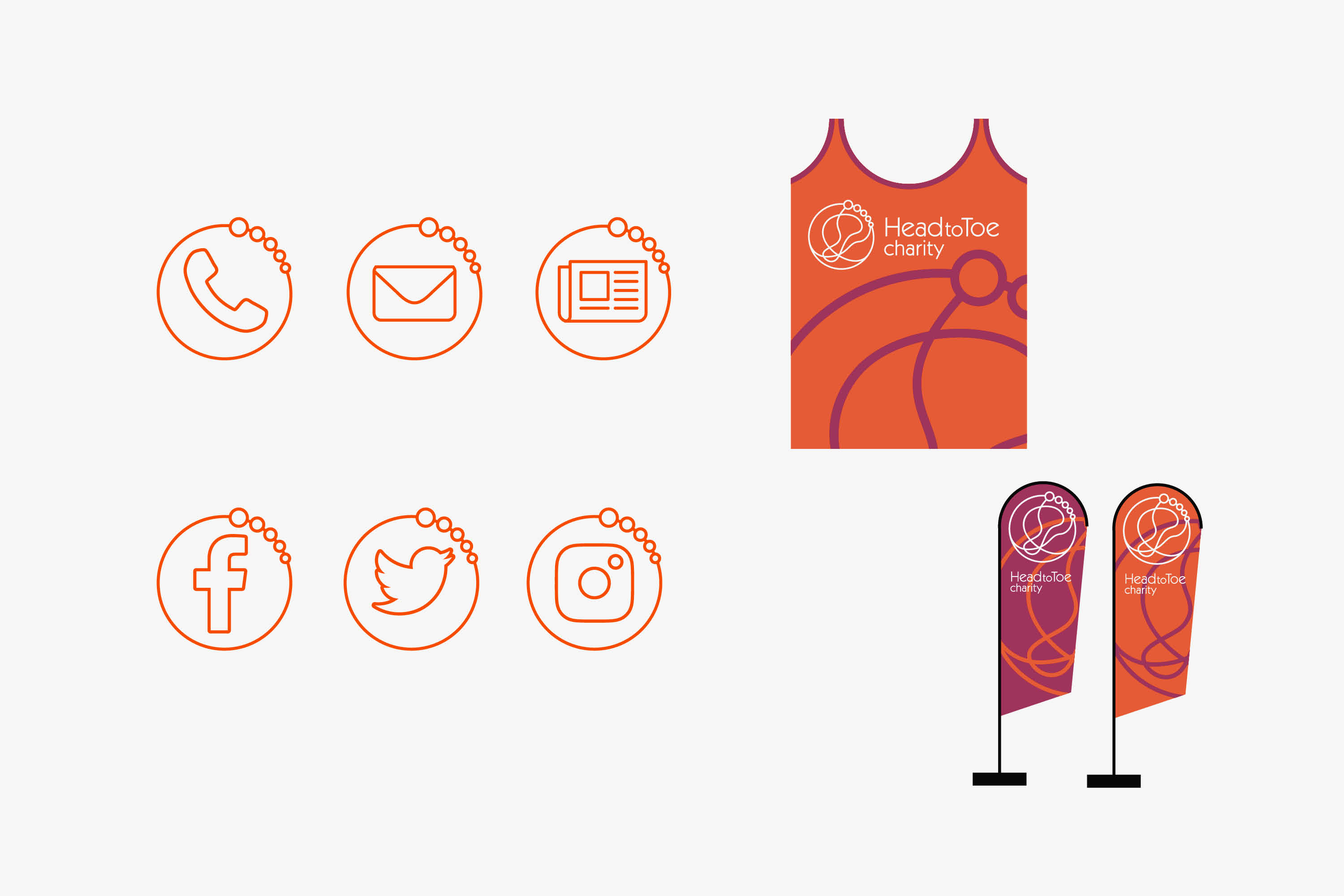  Head to Toe Charity logo application 